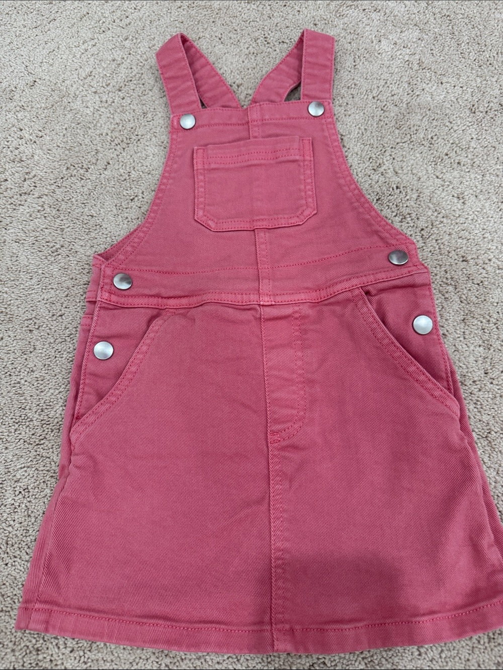 Tucker + Tate Rose Pink Pinafore Overalls